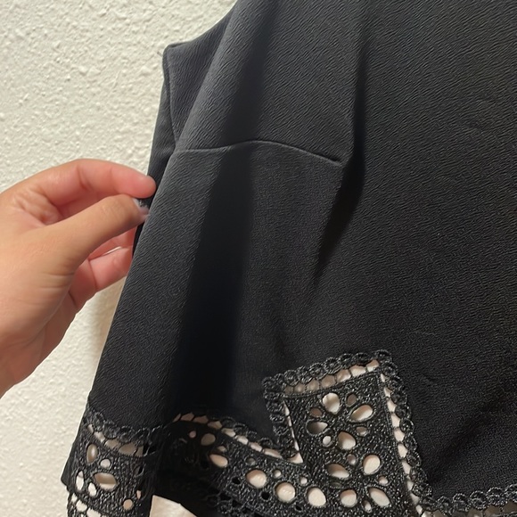 7th Avenue Black Dress Top - Picture 4 of 10